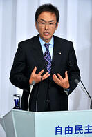 石原伸晃氏／自民党総裁選告示 [ASA110024034]