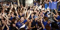 サッカーＷ杯／［日本ーチュニジア］大喜び… [ASA110024554]