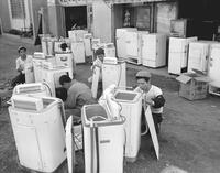 １９５９年　名古屋市の伊勢湾台風で浸水地… [ASA110024786]