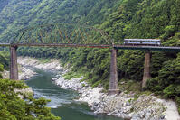 JR土讃線　普通列車　大歩危～小歩危 [MAK110000016]