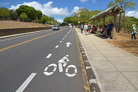 ダイアモンド・ヘッド・ロード　自転車レーン [JIM110002713]