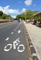 ダイアモンド・ヘッド・ロード　自転車レーン [JIM110002714]