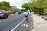 ダイアモンド・ヘッド・ロード　自転車レーン [JIM110002715]