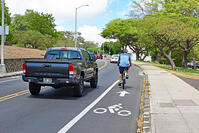 ダイアモンド・ヘッド・ロード　自転車レーン [JIM110002716]