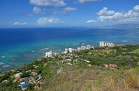 ダイヤモンドヘッド頂上から [JIM110002725]