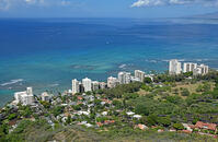 ダイヤモンドヘッド頂上から [JIM110002726]