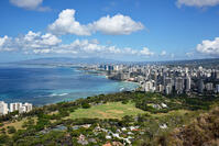 ダイヤモンドヘッド頂上から [JIM110002732]