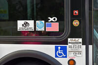 路線バス　いろいろな表示 [JIM110002743]