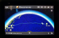 飛行機座席のモニター [JIM110002775]