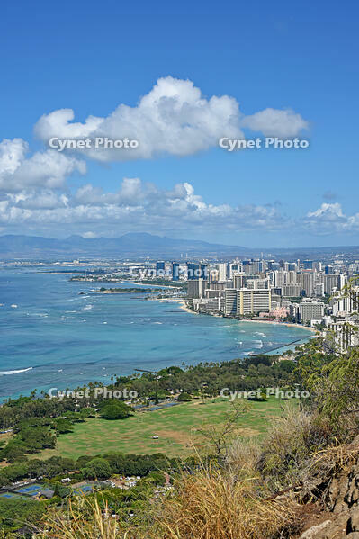 ダイヤモンドヘッド頂上から [JIM110002724]