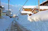 冬の十日町市　新潟県　十日町市 [MAS110007336]