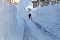 冬の十日町市　新潟県　十日町市 [MAS110007337]