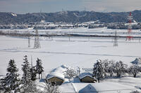 雪の十日町市の様子　新潟県　十日町市 [MAS110007341]