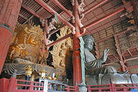 東大寺　大仏殿内部　虚空蔵菩薩坐像　(大仏向かって左側の像)　　奈良県　奈良市 [MAS110008862]