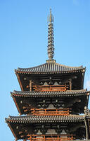 法隆寺　五重塔　奈良県　斑鳩町 [MAS110008894]