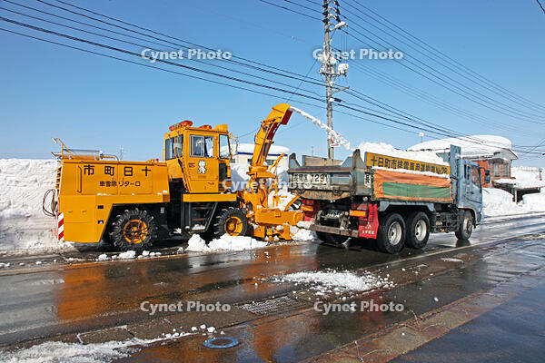 道路の除雪　新潟県　十日町市 [MAS110007322]