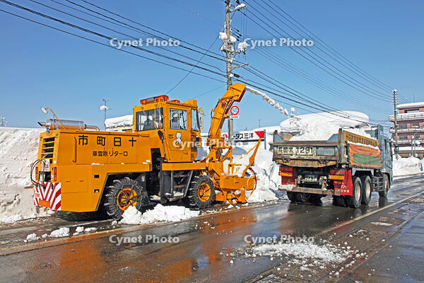 道路の除雪　新潟県　十日町市 [MAS110007323]