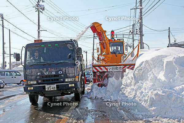 道路の除雪　新潟県　十日町市 [MAS110007325]