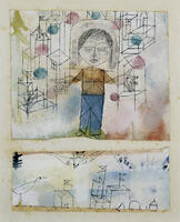 The Gifted Boy Paul Klee (1879-1940 /Swiss) Ink with watercolor [SPS110000029]
