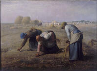 The Gleaners 1857 Jean Francois Millet (1814-1875 French) Oil on canvas Musee du Louvre, Paris, France [SPS110000033]