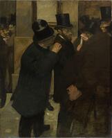 Portraits at the Stock Exchange by Degas, Edgar (1834-1917) [SPS110000046]