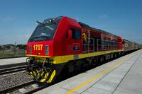 Train Between Lobito And Benguela In Angola [SPS110000052]