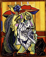 The Weeping Woman by Pablo Picasso, 1937, 1881-1973, UK, London, Tate Gallery [SPS110000053]
