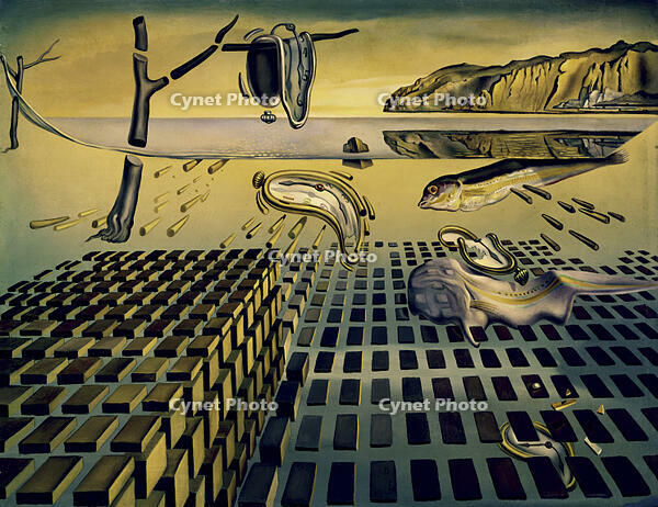 DISINTEGRATION OF PERSISTENCE OF MEMORY BY SALVADOR DALI [SPS110000017]