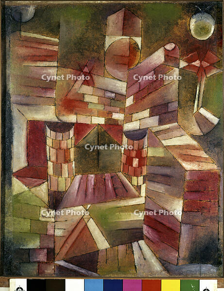 Architecture from the Window (Architecture a la Fenetre) 1919  Paul Klee (1879-1940/Swiss) [SPS110000027]