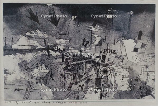 View of the Severely Threatened City of Pinz - Vue de la ville de Pinz, gravement menacee. [SPS110000028]