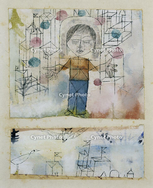 The Gifted Boy Paul Klee (1879-1940 /Swiss) Ink with watercolor [SPS110000029]
