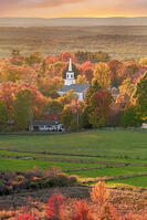 Church of Groton and Farm Land  Groton, Massachusetts, New England, USA [AWL110001514]