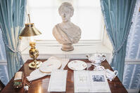 England, London, Charles Dickens Museum, Room with Bust of Charles Dickens [AWL110001777]