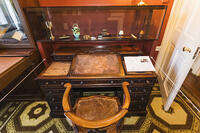 England, London, Bloomsbury, Charles Dickens Museum, The Writing Desk [AWL110001781]