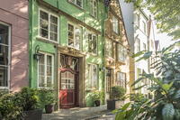 Traditional cafe in the historic Schnoor district, Bremen, Germany [AWL110001927]