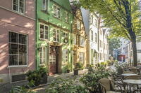 Traditional cafe in the historic Schnoor district, Bremen, Germany [AWL110001928]