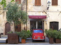 Vintage Fiat in Pitigliano, Grosseto, Tuscany, Italy [AWL110001947]