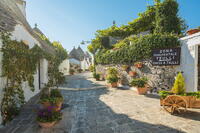 Alleys of Alberobello, province of Bari, Apulia, Italy [AWL110001948]