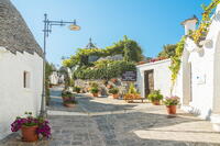 Alleys of Alberobello, province of Bari, Apulia, Italy [AWL110001949]