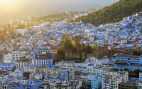 The blue town of Chefchaouen, Rif Mountain, Morocco [AWL110001958]