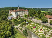 Schloss Langenburg Castle, Langenburg, Hohenlohe, Baden-W&frac14;rttemberg, Germany [AWL110002090]