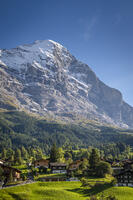 Eiger above Grindelwald, Berner Oberland, Switzerland [AWL110002129]