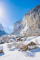 Lauterbrunnen, Berner Oberland, canton of Bern, Switzerland [AWL110002155]