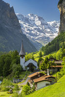 Lauterbrunnen, Canton of Bern, Switzerland [AWL110002164]