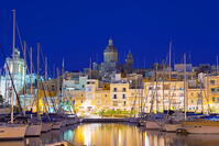 Mediterranean Europe, Malta, The Three Cities, Vittoriosa (Birgu), Grand Harbour Marina [AWL110002460]