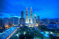 Petronas Towers & KLCC, Kuala Lumpur, Malaysia [AWL110002462]
