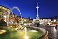 Portugal, Distrito de Lisboa, Lisbon, Baixa, Rossio, Praca Dom Pedro IV [AWL110002477]