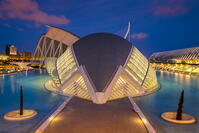 Hemisferic, Ciudad de las Artes y las Ciencias or City of Arts and Sciences, Valencia, Comunidad Valenciana, Spain [AWL110002503]