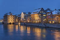 Switzerland, Canton Zurich, Zurich, Limmat river [AWL110002515]