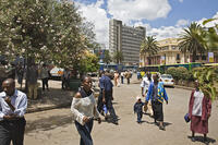 Kenya, Nairobi. Moi Avenue, Nairobi City Centre. [AWL110002569]